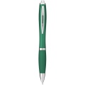 Nash ballpoint pen coloured barrel and grip, Green