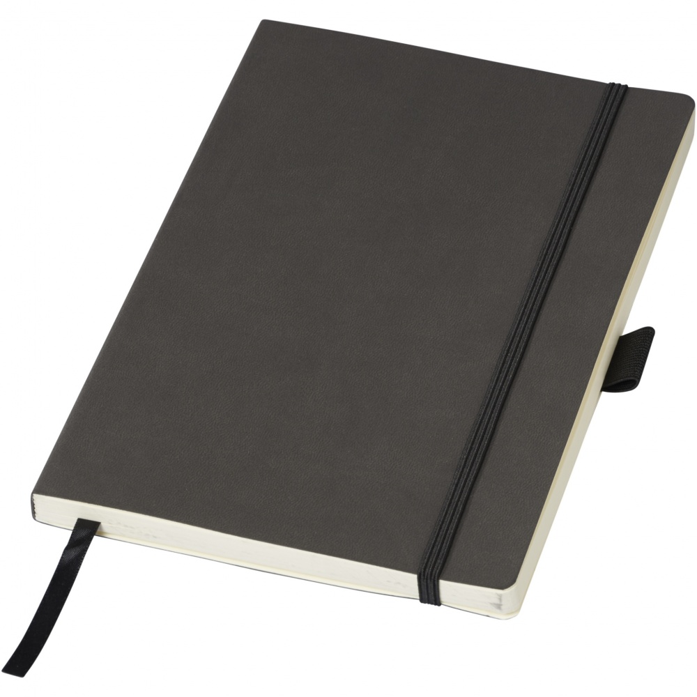 Logo trade promotional merchandise picture of: Revello A5 soft cover notebook