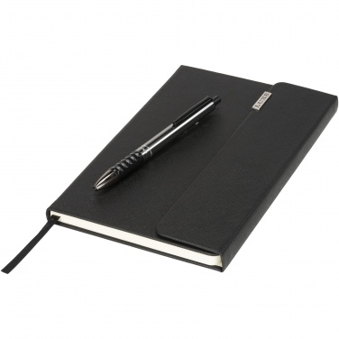 Logo trade promotional giveaways picture of: Tactical notebook gift set