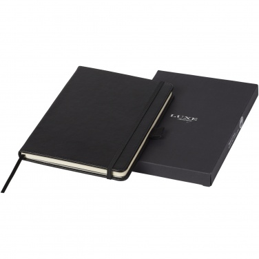 Logo trade promotional giveaways image of: Bound A5 notebook