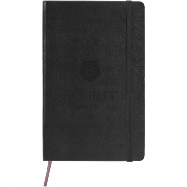 Logotrade promotional gift image of: Moleskine Classic L hard cover notebook - ruled