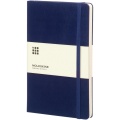 Moleskine Classic L hard cover notebook - ruled, Prussian blue