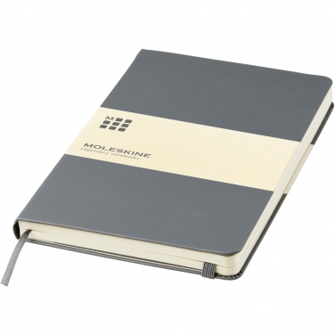 Logo trade promotional gifts image of: Moleskine Classic L hard cover notebook - ruled