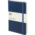 Moleskine Classic L hard cover notebook - ruled, Sapphire blue