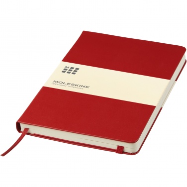 Logo trade promotional items image of: Moleskine Classic L hard cover notebook - ruled