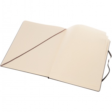 Logo trade promotional gifts image of: Moleskine Classic XL hard cover notebook - ruled