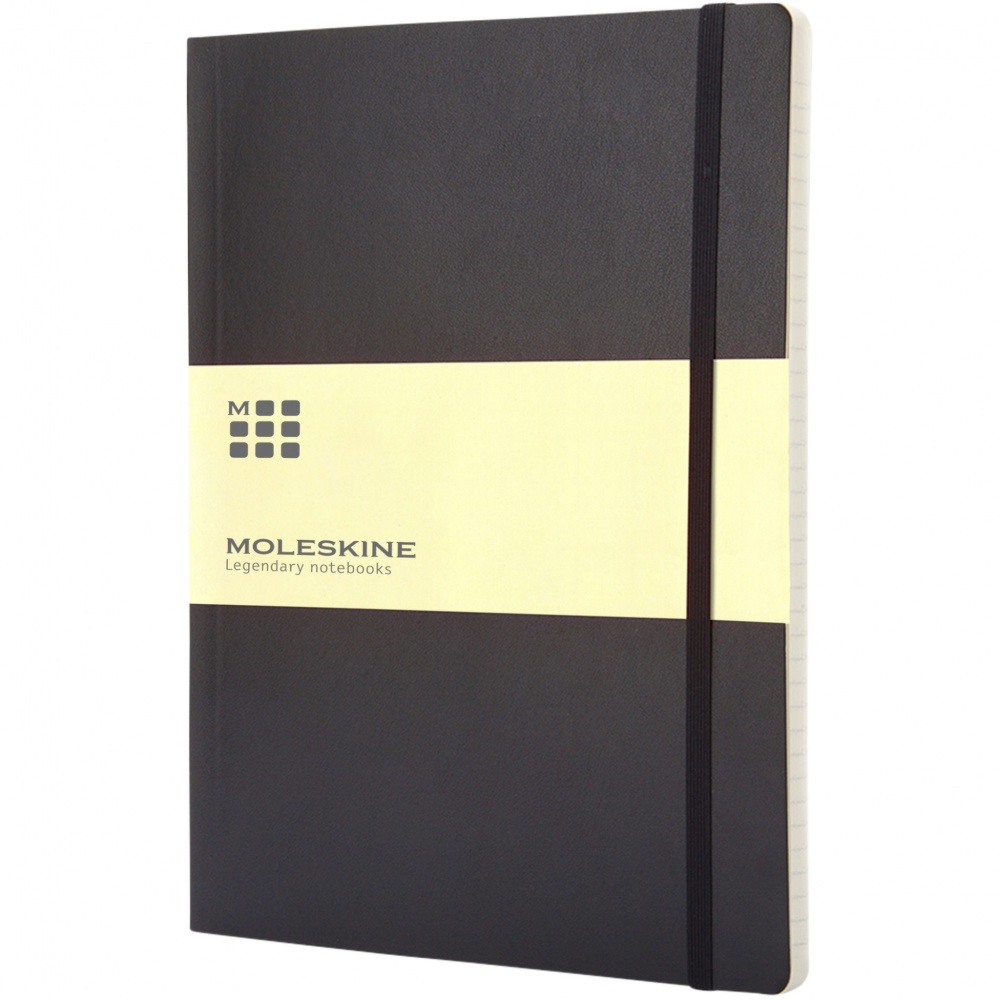 Logotrade promotional merchandise image of: Moleskine Classic XL soft cover notebook - ruled