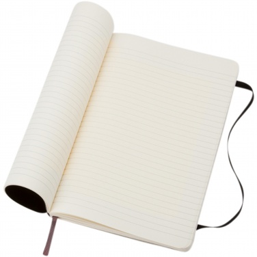 Logo trade promotional giveaways image of: Moleskine Classic L soft cover notebook - ruled