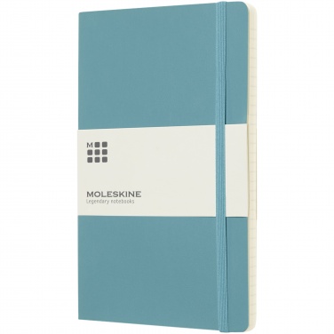 Logo trade advertising products image of: Moleskine Classic L soft cover notebook - ruled