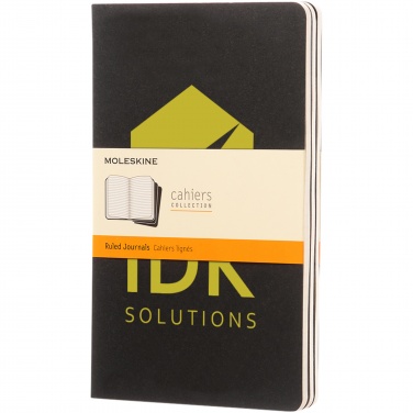 Logo trade promotional gifts image of: Moleskine Cahier Journal L - ruled