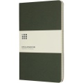 Moleskine Cahier Journal L - ruled, Myrtle green