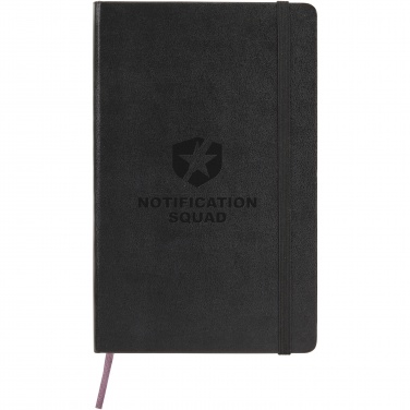 Logotrade advertising product picture of: Moleskine Classic L hard cover notebook - squared