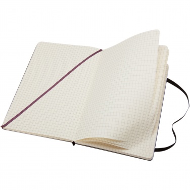 Logotrade promotional item picture of: Moleskine Classic L hard cover notebook - squared