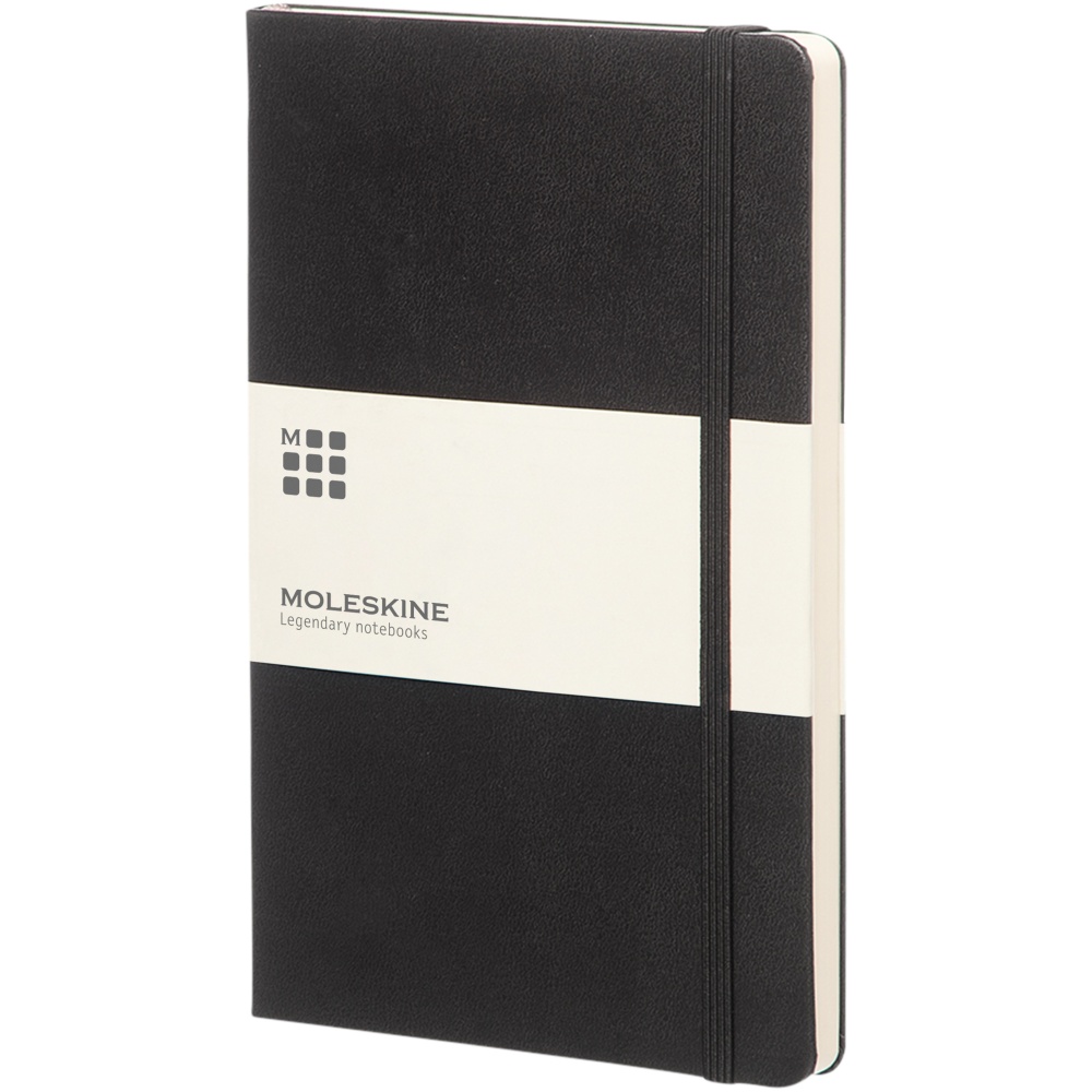 Logo trade promotional products image of: Moleskine Classic L hard cover notebook - dotted