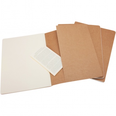 Logo trade corporate gifts image of: Moleskine Cahier Journal XL - plain