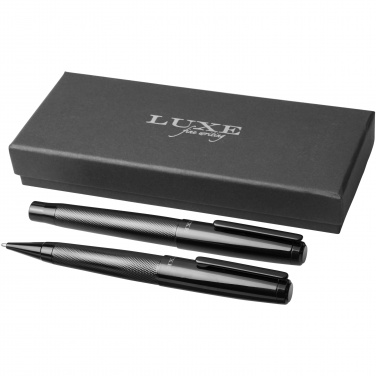 Logo trade promotional products picture of: Gloss duo pen gift set