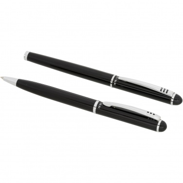 Logo trade promotional gifts picture of: Andante duo pen gift set