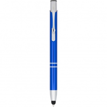 Logotrade business gift image of: Moneta anodized aluminium click stylus ballpoint pen