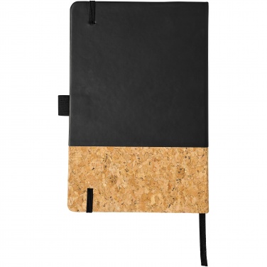 Logo trade promotional merchandise photo of: Evora A5 cork thermo PU notebook