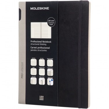 Logo trade advertising products picture of: Moleskine Pro notebook XL soft cover