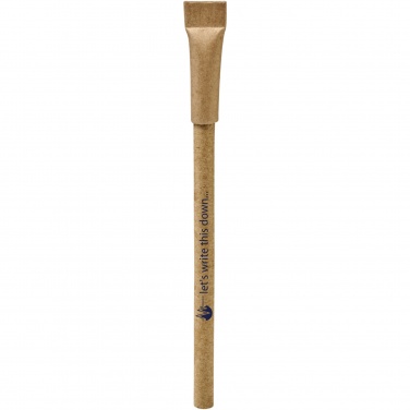 Logotrade promotional merchandise image of: Asilah recycled paper ballpoint pen