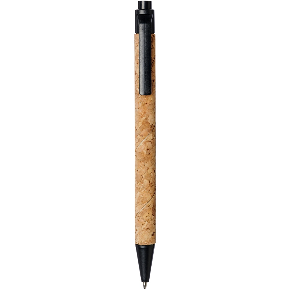 Logotrade promotional giveaway picture of: Midar cork and wheat straw ballpoint pen