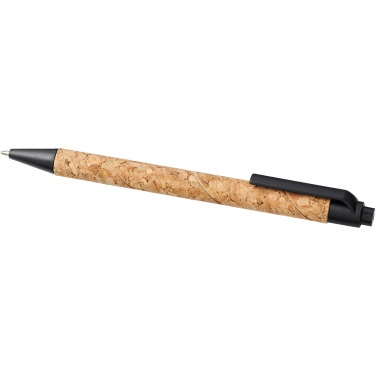 Logotrade promotional product image of: Midar cork and wheat straw ballpoint pen