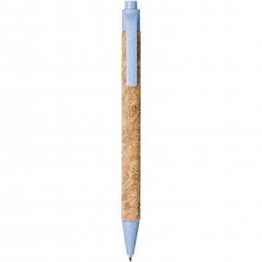 Logotrade advertising products photo of: Midar cork and wheat straw ballpoint pen