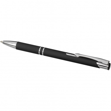 Logo trade corporate gifts picture of: Moneta soft touch ballpoint pen