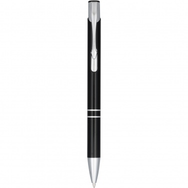 Logotrade promotional giveaway image of: Moneta anodized aluminium click ballpoint pen