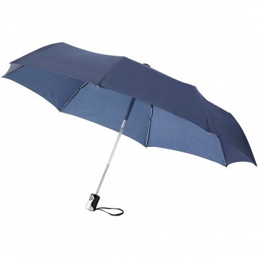 Logo trade corporate gifts image of: Alex 21.5" foldable auto open/close umbrella