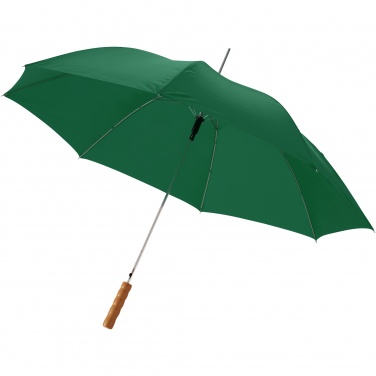 Logo trade corporate gifts picture of: Lisa 23" auto open umbrella with wooden handle