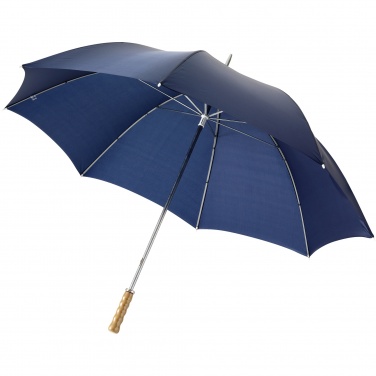 Logo trade corporate gifts picture of: Karl 30" golf umbrella with wooden handle