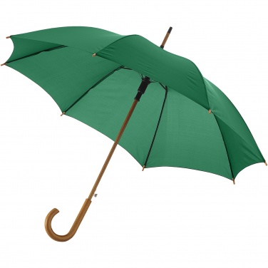 Logotrade advertising products photo of: Kyle 23" auto open umbrella wooden shaft and handle