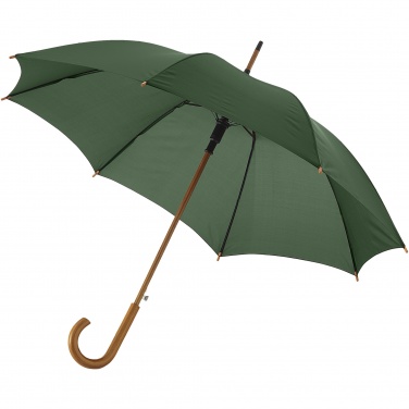 Logotrade promotional merchandise picture of: Kyle 23" auto open umbrella wooden shaft and handle