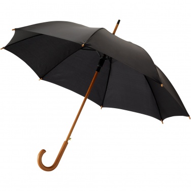 Logotrade corporate gift picture of: Kyle 23" auto open umbrella wooden shaft and handle