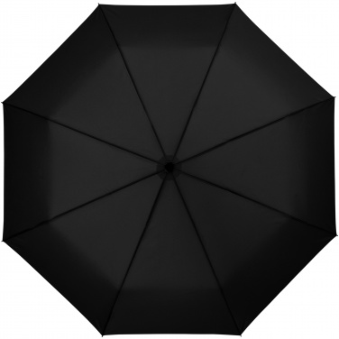 Logo trade business gifts image of: Wali 21" foldable auto open umbrella