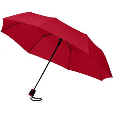 Logo trade promotional merchandise image of: Wali 21" foldable auto open umbrella