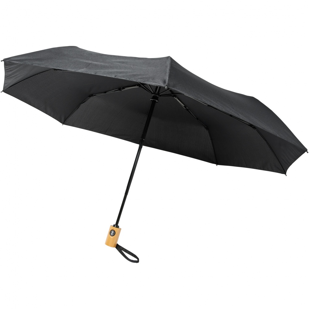 Logotrade promotional giveaway picture of: Bo 21" foldable auto open/close recycled PET umbrella