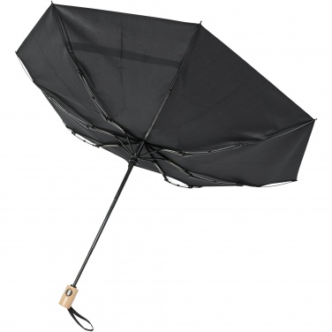 Logo trade advertising products picture of: Bo 21" foldable auto open/close recycled PET umbrella