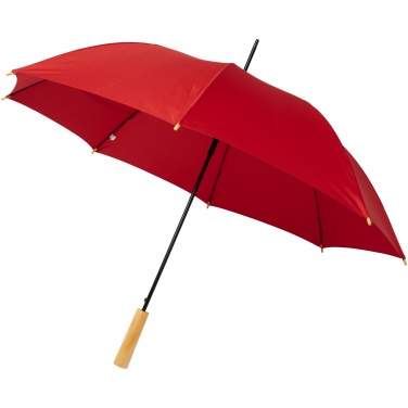 Logo trade promotional giveaways picture of: Alina 23" auto open recycled PET umbrella