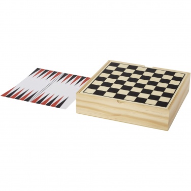 Logo trade promotional merchandise photo of: Monte-carlo multi board game set