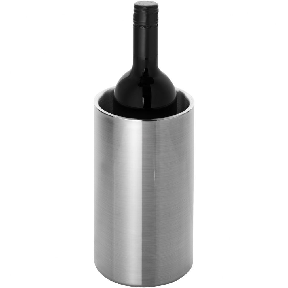 Logo trade advertising products picture of: Cielo double-walled stainless steel wine cooler