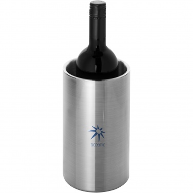 Logo trade promotional giveaways image of: Cielo double-walled stainless steel wine cooler