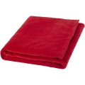 Bay extra soft coral fleece plaid blanket, Red