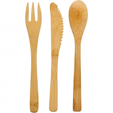 Logo trade advertising product photo of: Celuk bamboo cutlery set