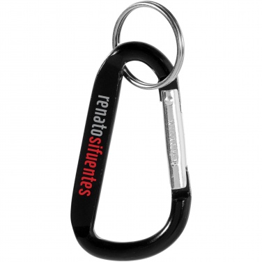 Logo trade promotional items picture of: Timor carabiner keychain