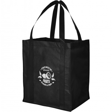 Logo trade promotional products image of: Liberty bottom board non-woven tote bag 29L