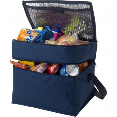 Logotrade promotional item image of: Oslo 2-zippered compartments cooler bag 13L