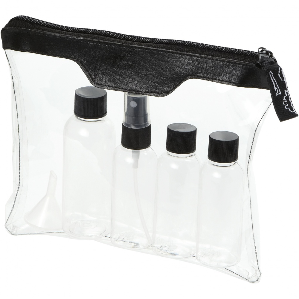 Logo trade business gift photo of: Munich airline approved travel bottle set